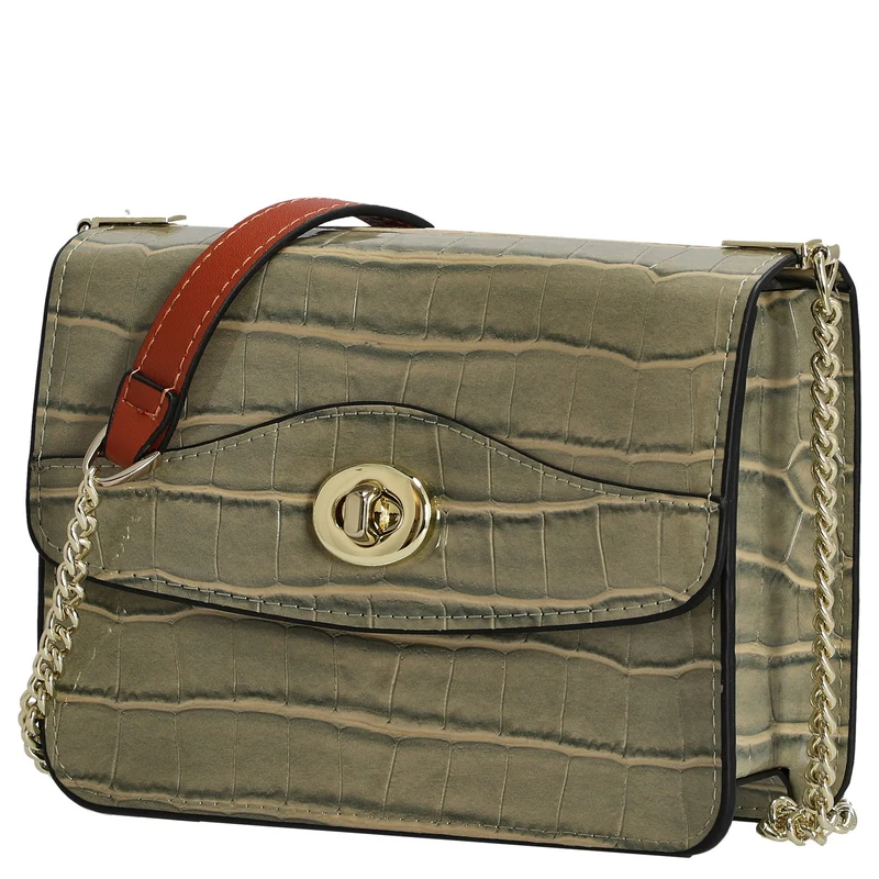 Seidenfelt Tuuli Small - Bolso bandolera 17 cm (smoke green/gold)