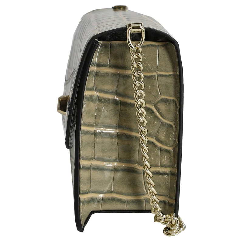 Seidenfelt Tuuli Small - Bolso bandolera 17 cm (smoke green/gold)