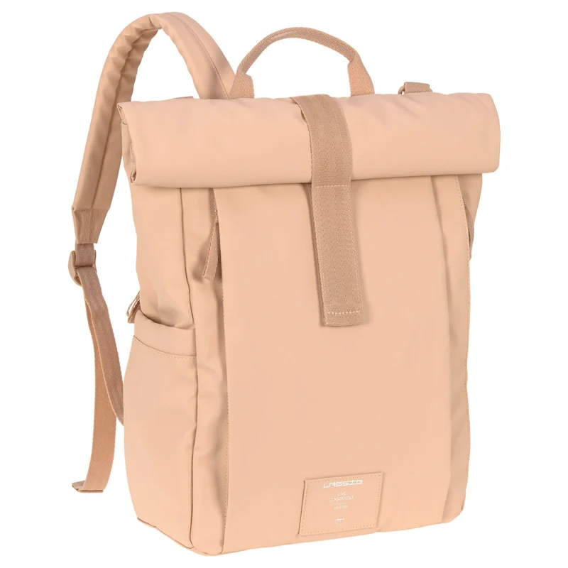 Lässig Green Label Rolltop Up - Mochila enrollable 42 cm (peach rose)