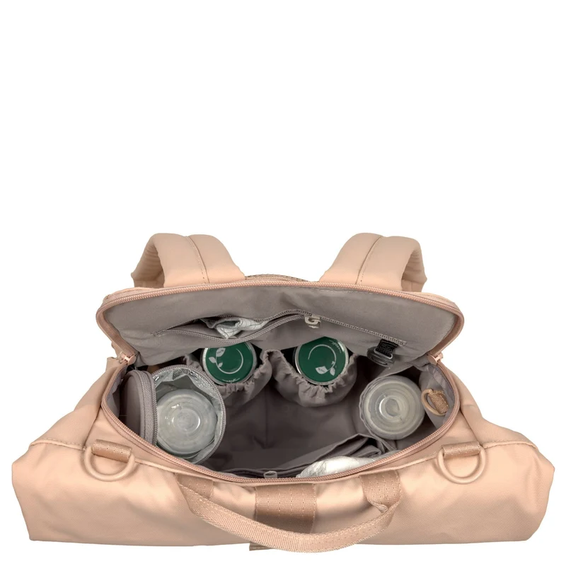 Lässig Green Label Rolltop Up - Mochila enrollable 42 cm (peach rose)