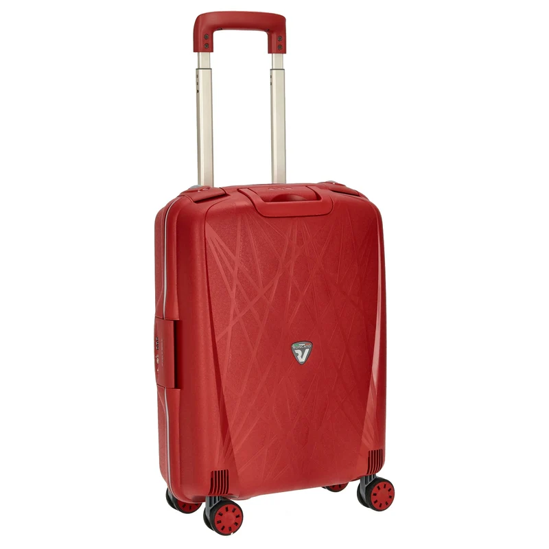Roncato Light - Trolley de cabina con 4 ruedas S 55 cm (rosso)
