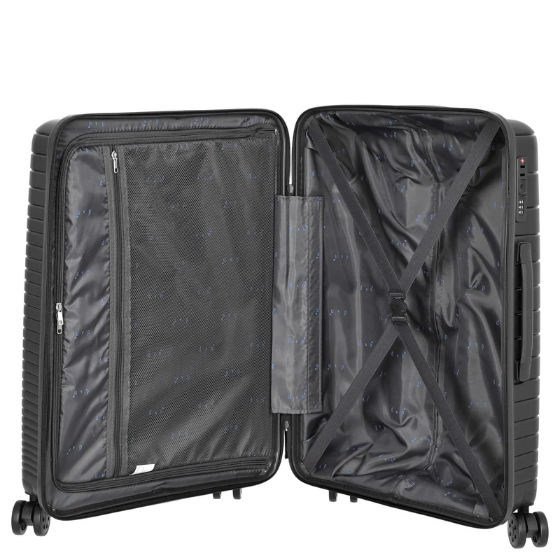 D&N Travel Line 4600 - Trolley de 4 ruedas M 65 cm (black)
