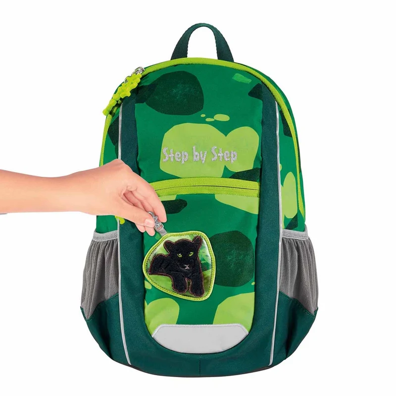 Step by Step KIGA Maxi - Set de mochila 2 piezas (Little Wild Cat Chiko)