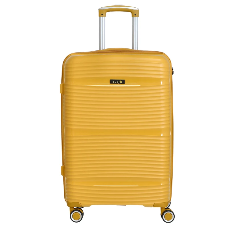 D&N Travel Line 4200 - Trolley de 4 ruedas M 67 cm (yellow)