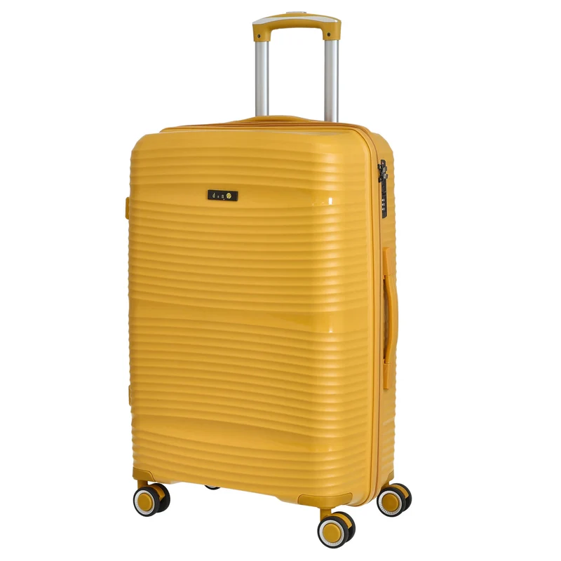 D&N Travel Line 4200 - Trolley de 4 ruedas M 67 cm (yellow)