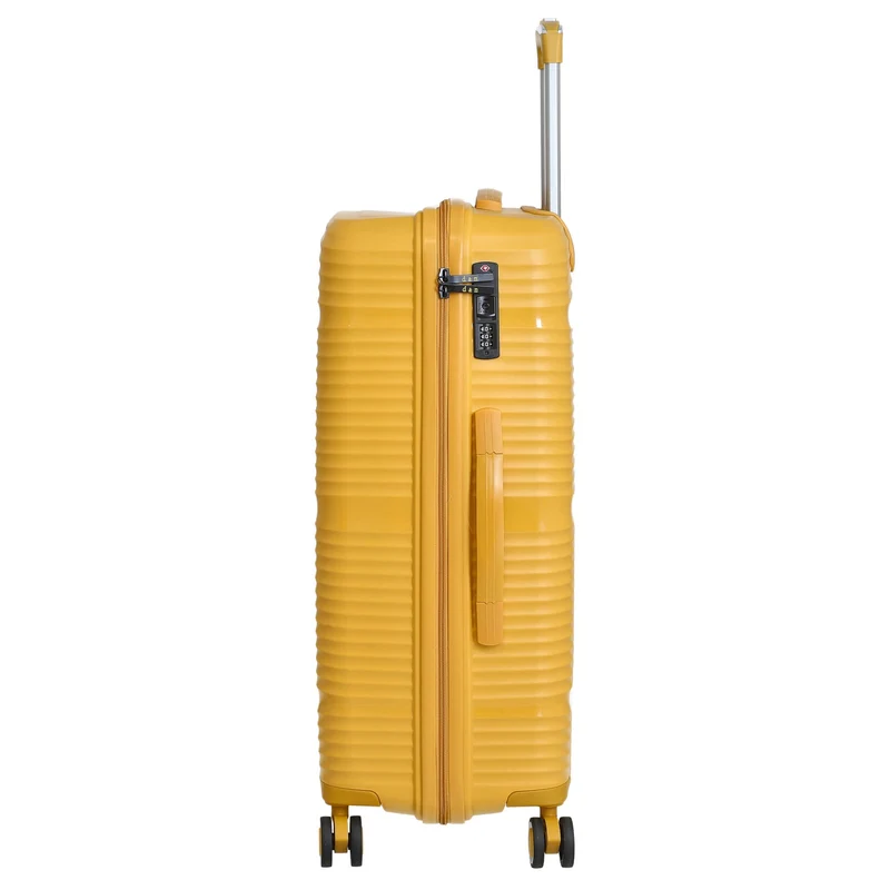 D&N Travel Line 4200 - Trolley de 4 ruedas M 67 cm (yellow)