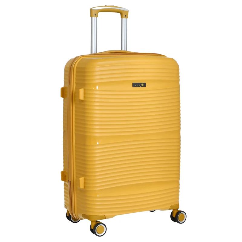 D&N Travel Line 4200 - Trolley de 4 ruedas M 67 cm (yellow)