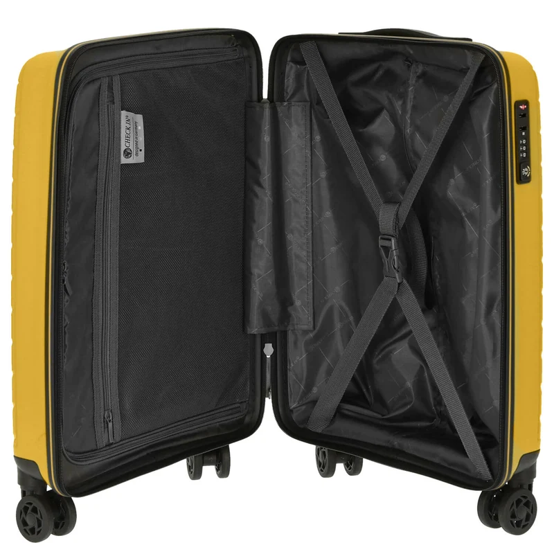 CHECK.IN Orlando - Trolley de cabina con 4 ruedas 55 cm (gelb)