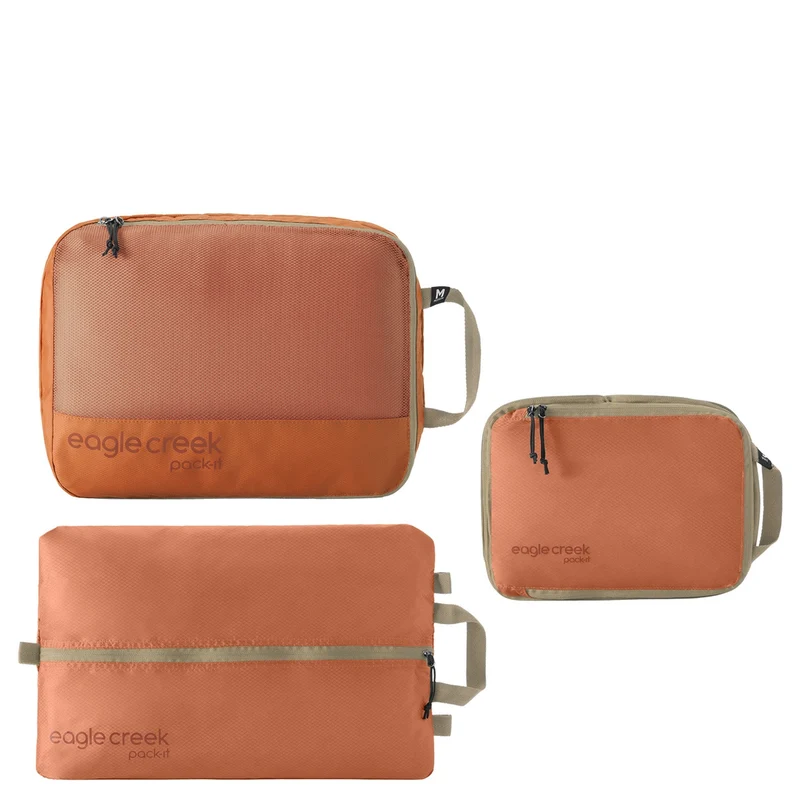 Eagle Creek selection Pack-It Essentials Set 3tlg. - Bolsa de compresión (mandarin)