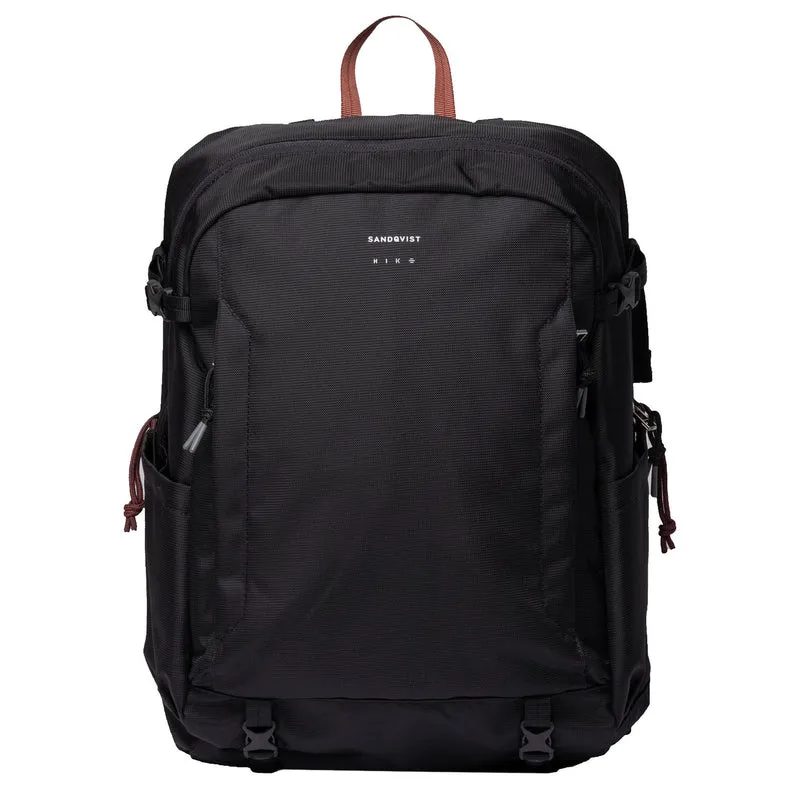 Sandqvist Ridge Hike - Mochila 16" 42 cm (black)