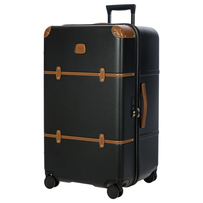 Brics Bellagio Trunk - Trolley de 4 ruedas 80 cm (black/tan)