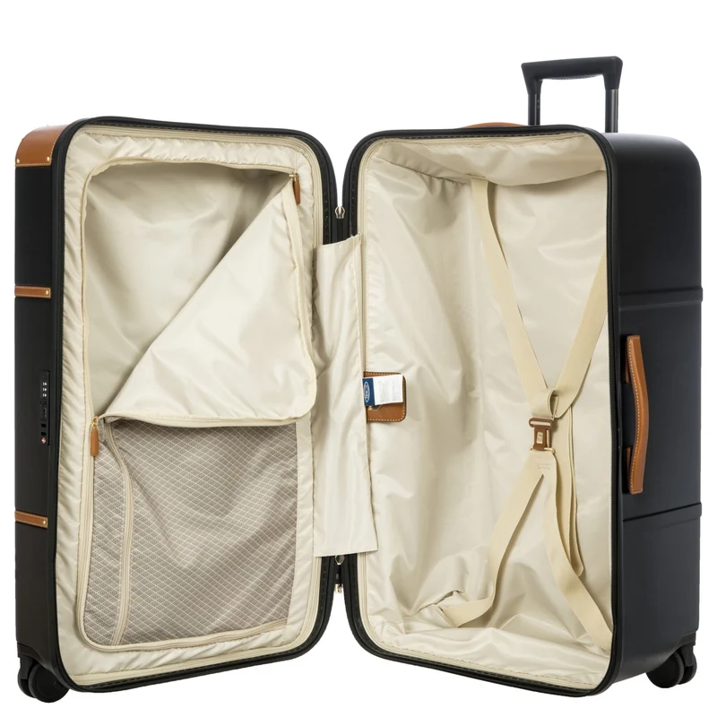 Brics Bellagio Trunk - Trolley de 4 ruedas 80 cm (black/tan)