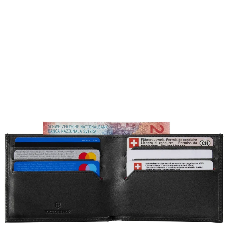Victorinox Altius Alox Slim - Cartera 6cc 11 cm RFID (black)