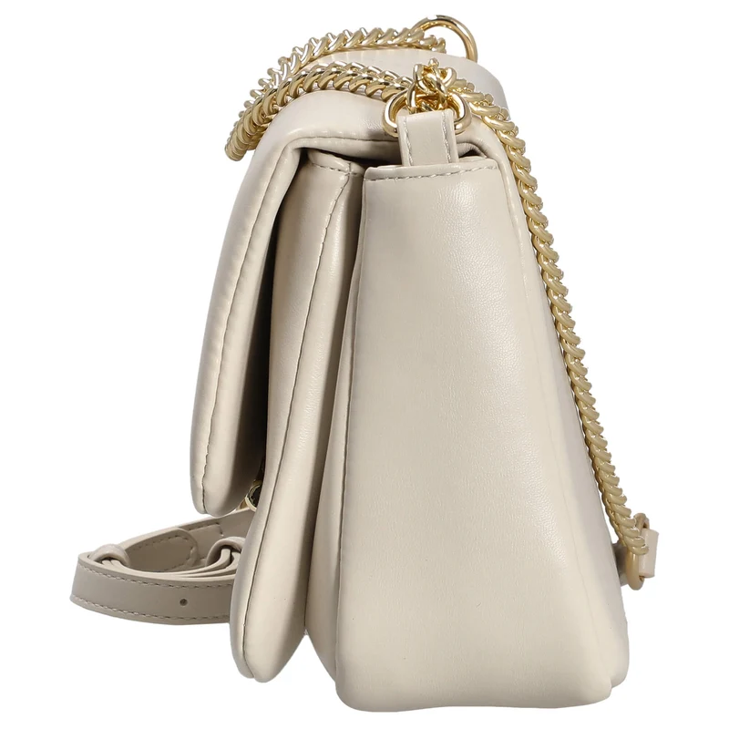 Seidenfelt Lesja - Bolso bandolera 27 cm (oat milk/gold)