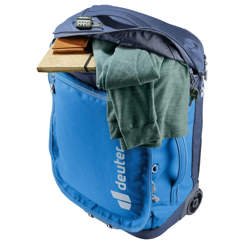 Deuter Duffel Pro Movo 36 - Bolsa de viaje con ruedas 52 cm (neptun-nightblue)
