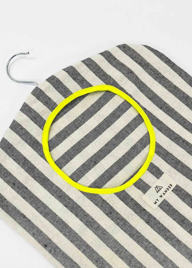 Grey Stripes Bolsa ropa sucia Viaje