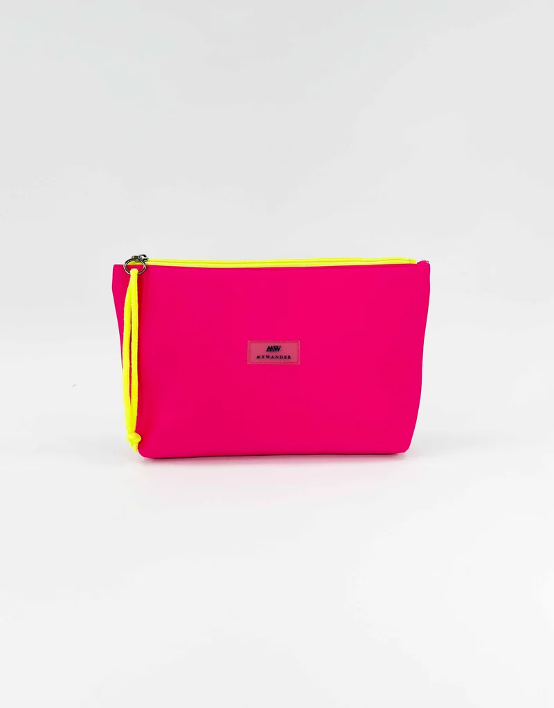 Bolso de mano Neopreno Rosa Chicle