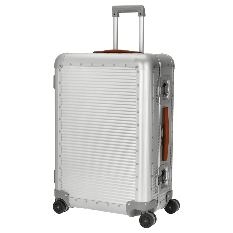 FPM Milano Bank aluminum Spinner 68 - Trolley de 4 ruedas 66 cm (moonlight silver)