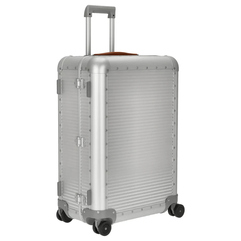 FPM Milano Bank aluminum Spinner 68 - Trolley de 4 ruedas 66 cm (moonlight silver)