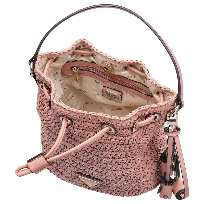 Guess Ofelia Bucket - Bolso saco 22 cm (coral pink)