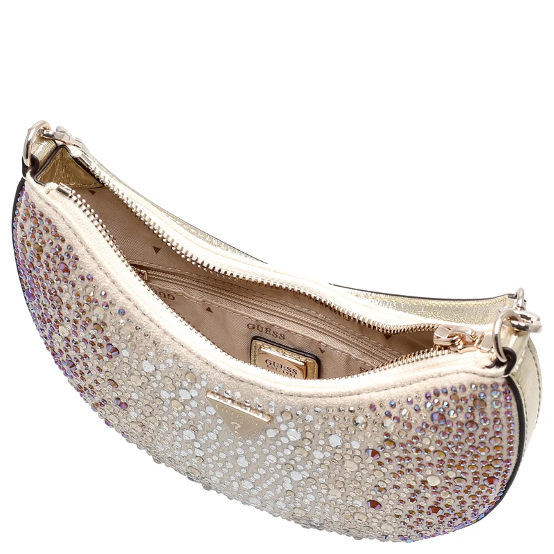 Guess Tasmin Mini - Bolso de hombro 21 cm (gold)