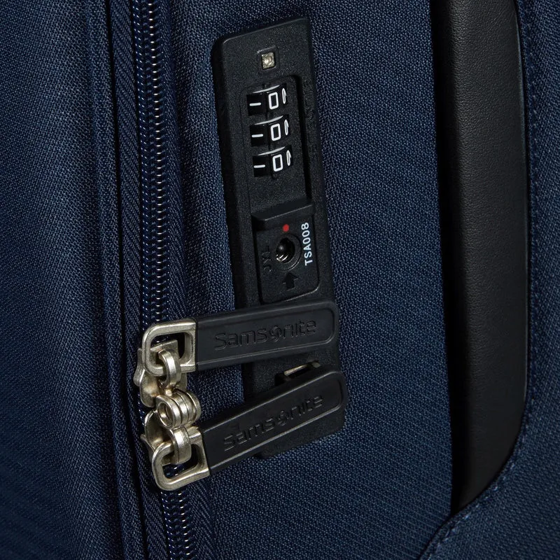 Samsonite Litebeam - Maleta de cabina 4 ruedas 55 cm (azul medianoche)