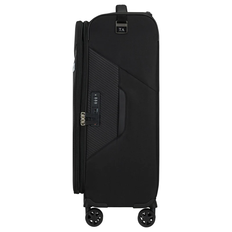 Samsonite Litebeam - Maleta de 4 ruedas M 66 cm adulto (negro)