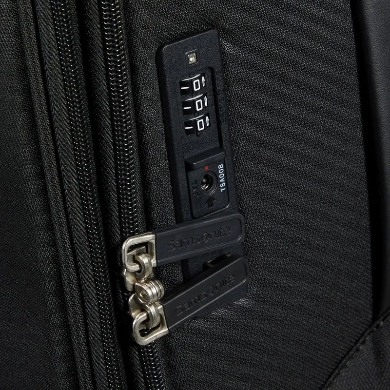 Samsonite Litebeam - Maleta de 4 ruedas M 66 cm adulto (negro)