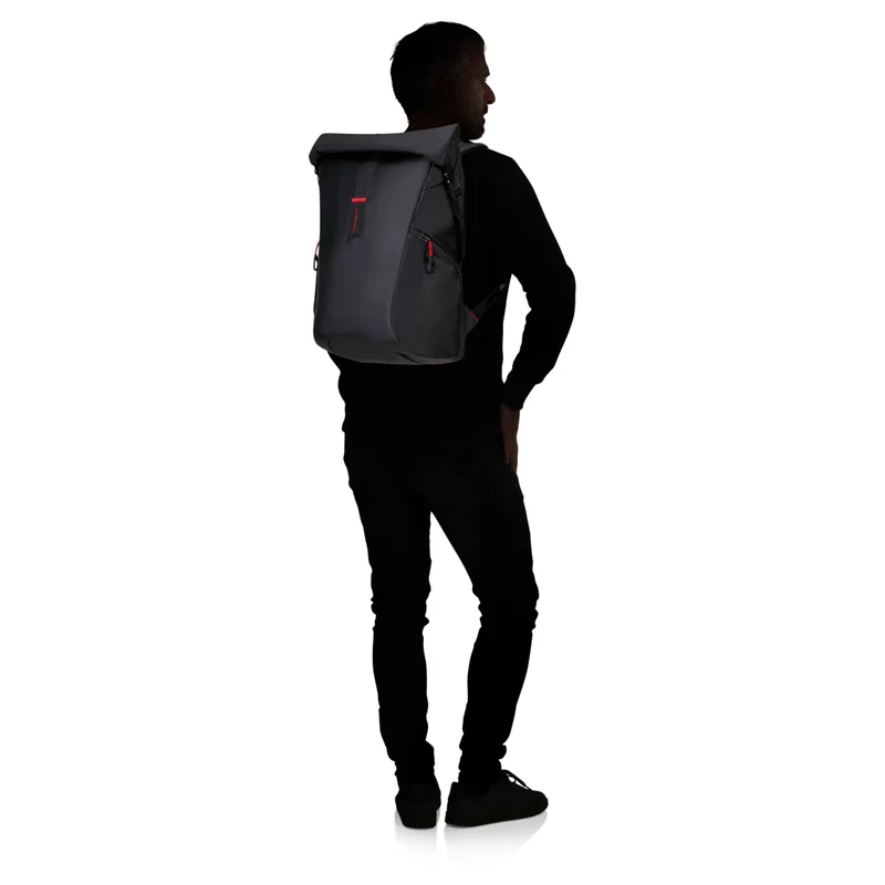 Samsonite Paradiver Light - Mochila con cierre enrollable L 17.3" (black)