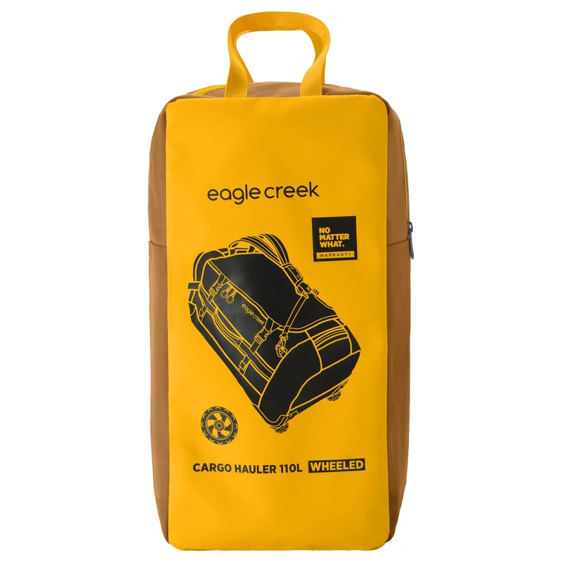 eagle creek Cargo Hauler Rolling Duffel 110L - Bolsa de viaje con ruedas 77 cm (citrus orange)