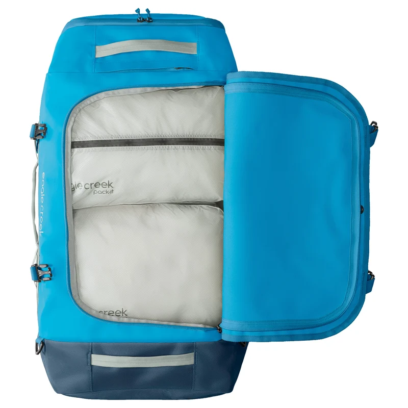 eagle creek Cargo Hauler Rolling Duffel 110L - Bolsa de viaje con ruedas 77 cm (harbor blue)
