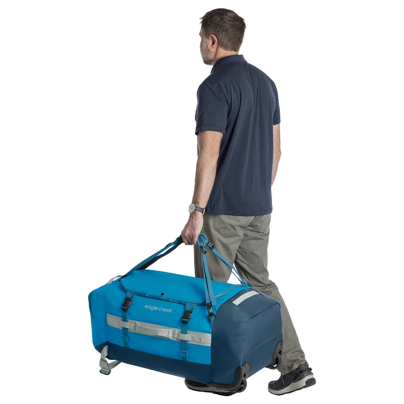 eagle creek Cargo Hauler Rolling Duffel 110L - Bolsa de viaje con ruedas 77 cm (harbor blue)