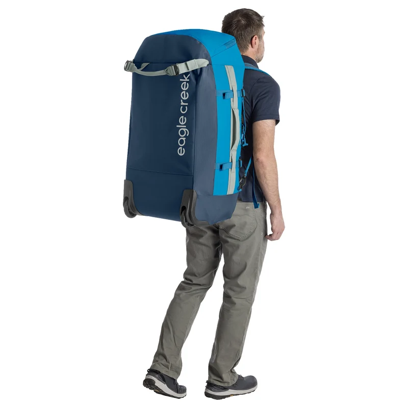 eagle creek Cargo Hauler Rolling Duffel 110L - Bolsa de viaje con ruedas 77 cm (harbor blue)