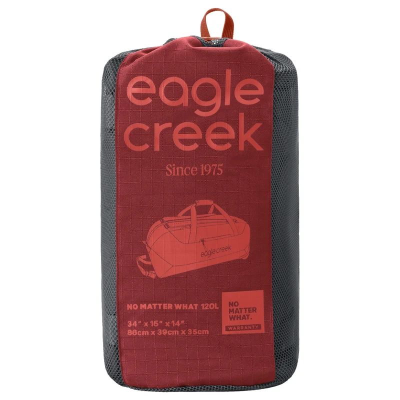 eagle creek No Matter What Rolling Duffle 110 - Bolsa de viaje con ruedas 86 cm (cranberry red)