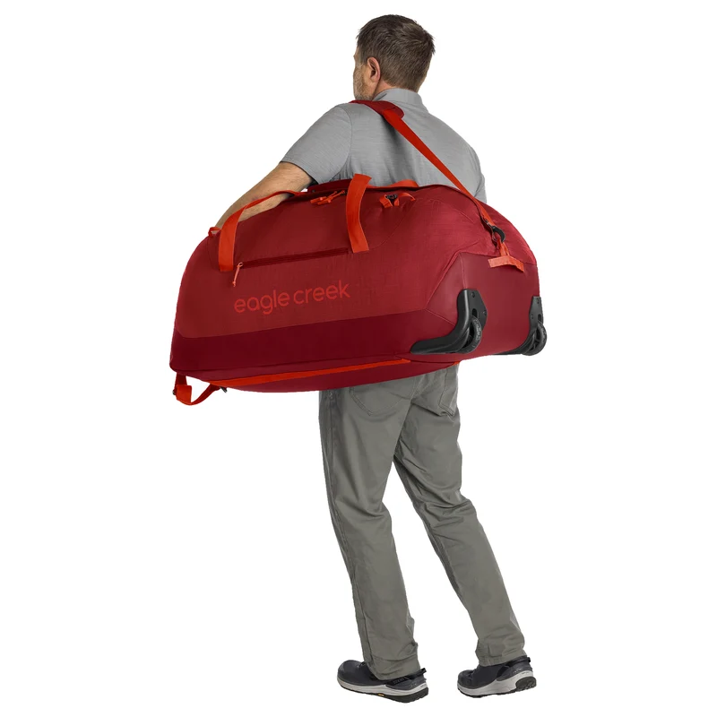 eagle creek No Matter What Rolling Duffle 110 - Bolsa de viaje con ruedas 86 cm (cranberry red)