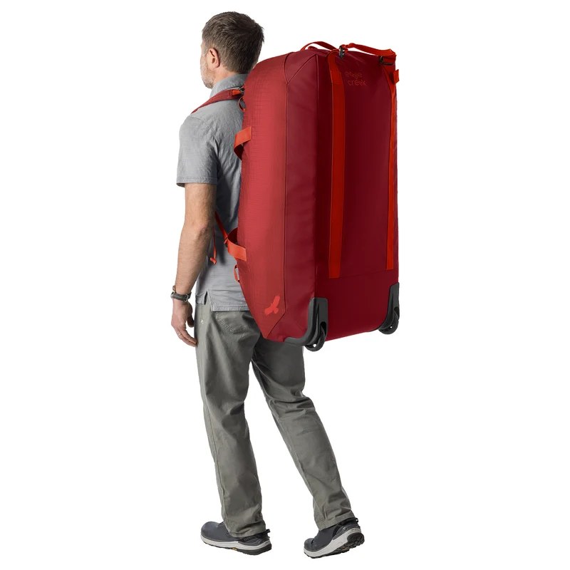 eagle creek No Matter What Rolling Duffle 110 - Bolsa de viaje con ruedas 86 cm (cranberry red)