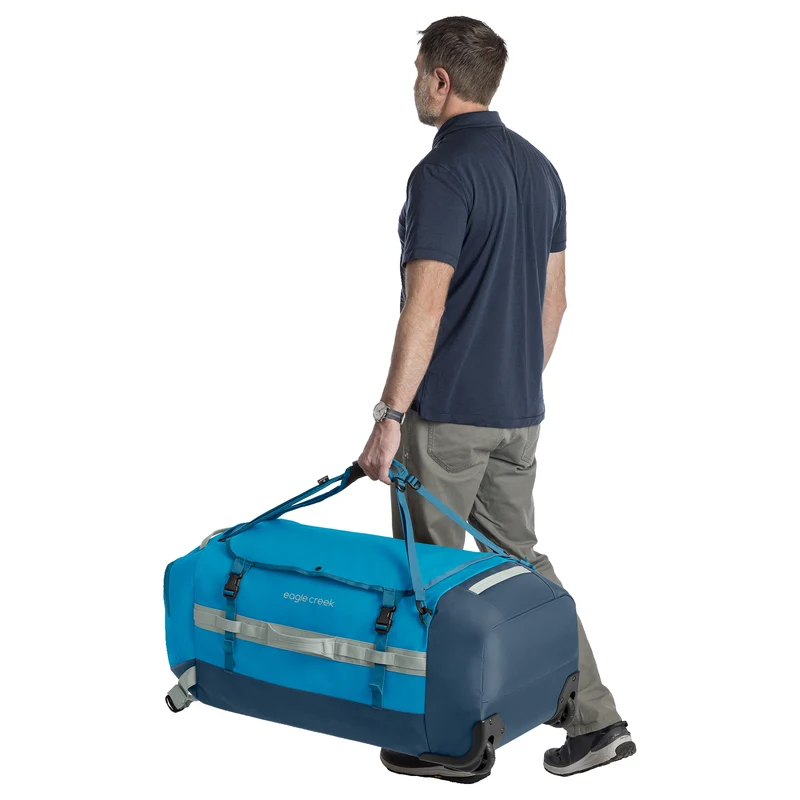 eagle creek Cargo Hauler Rolling Duffel 130L - Bolsa de viaje con ruedas 86 cm (harbor blue)