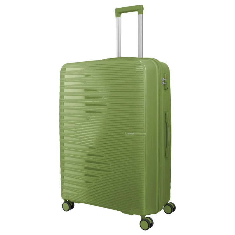 Travelite Pacific - Set de trolley con 4 ruedas 3 piezas (olive)
