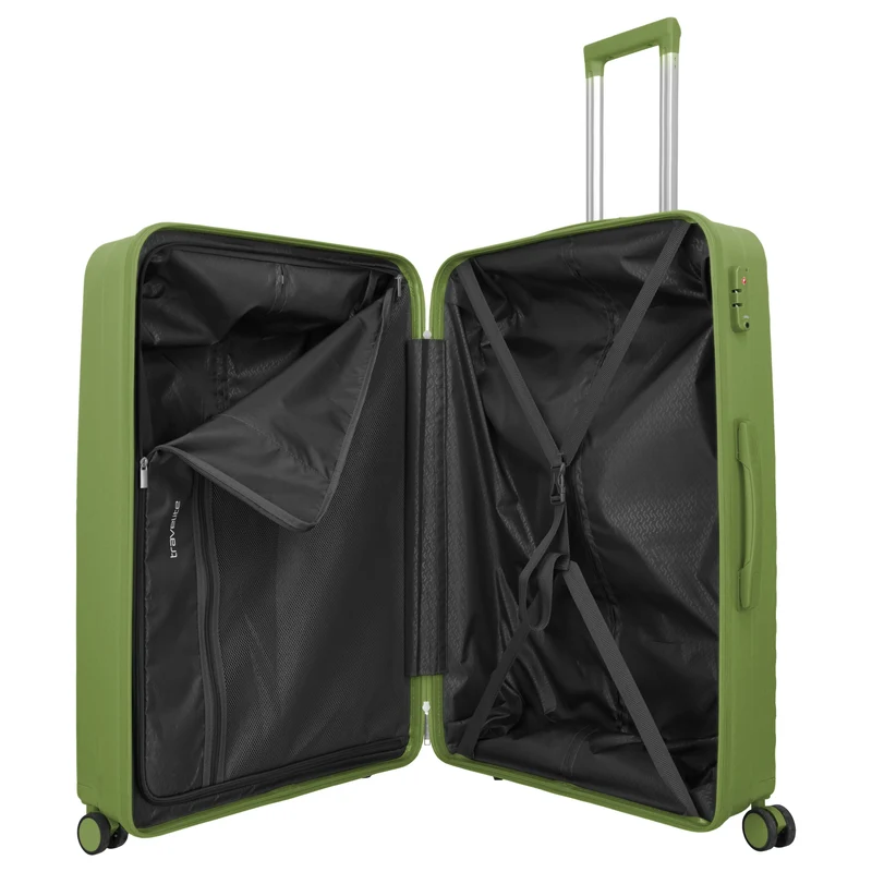 Travelite Pacific - Set de trolley con 4 ruedas 3 piezas (olive)