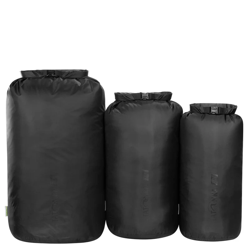 Tatonka Dry Pack Set III - Set de sacos de compresión 3 piezas 40 cm (black)