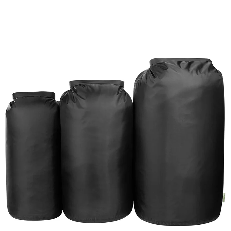 Tatonka Dry Pack Set III - Set de sacos de compresión 3 piezas 40 cm (black)