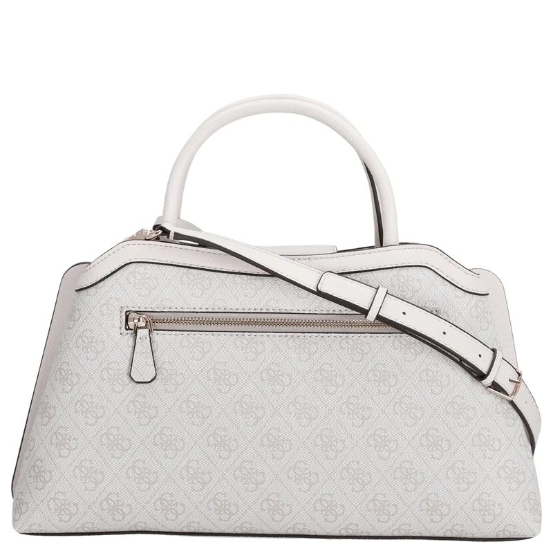 Guess Lindsey Satchel - Bolso de mano 36 cm (bone logo)
