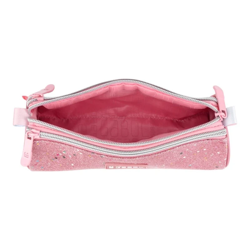 Estuche Tres Cremalleras Glam Gabol