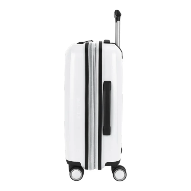 Maleta de Cabina Gabol Brooklyn Blanca Expandible