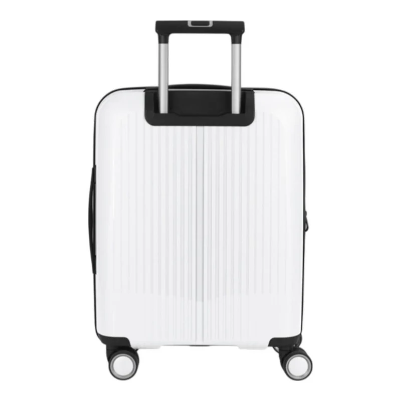 Maleta de Cabina Gabol Brooklyn Blanca Expandible