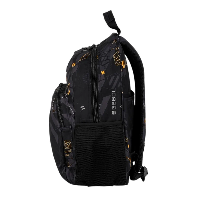 Mochila Escolar Gabol Byte Negra para 1º y 2º de Primaria