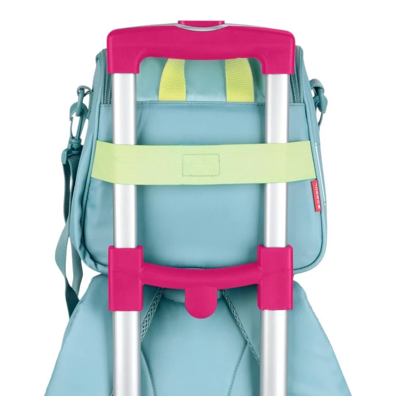 Nevera Térmica Escolar Gabol Whisper Verde Agua para Niña