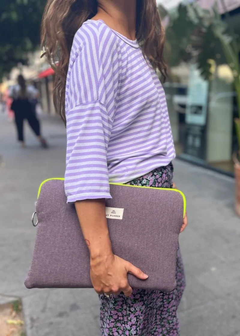 Funda Portátil Burdeos