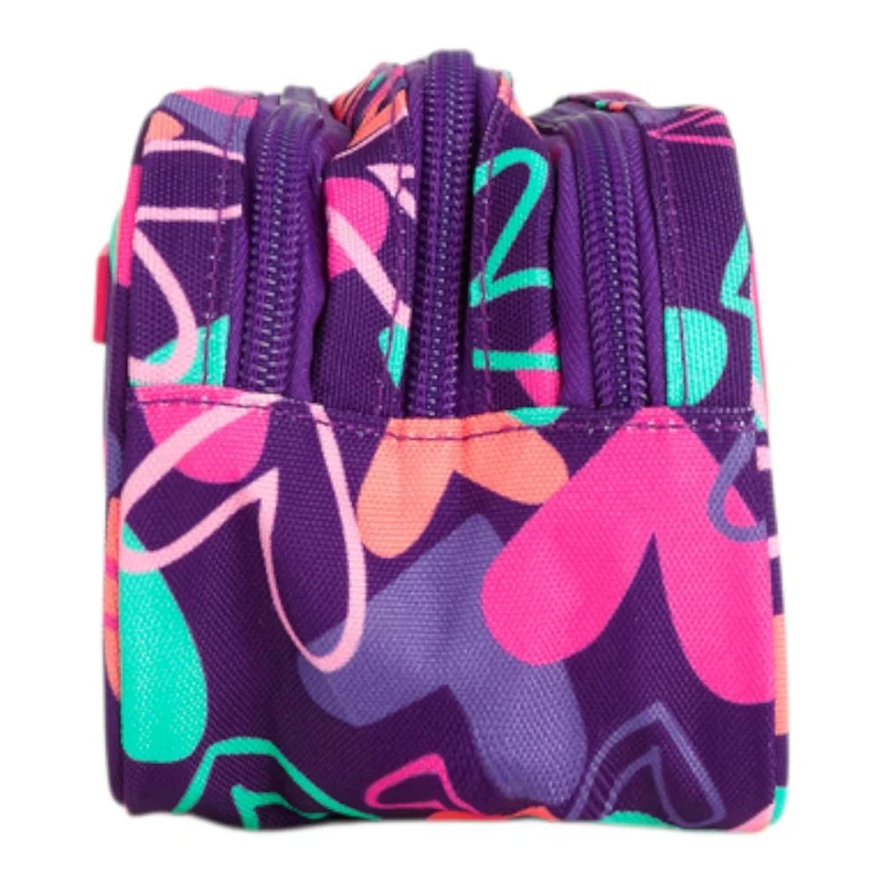 Estuche Triple Gabol Kokoro Fucsia