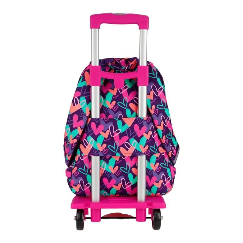 Mochila Escolar Gabol Kokoro Adaptable a Carro 2 Compartimentos